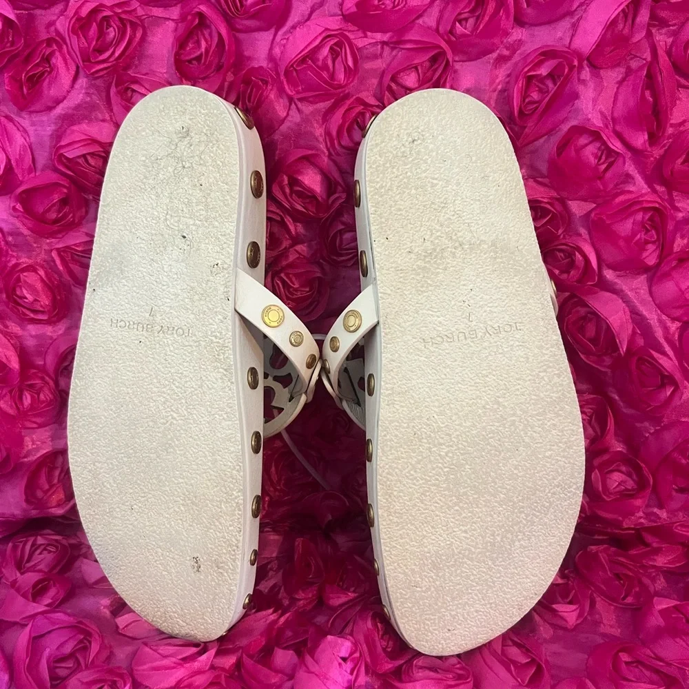 Tory Burch Women's Miller Cloud Coin Sandals